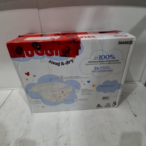 127PK HUGGIES SNUG & DRY DIAPERS - SIZE 5 image 4