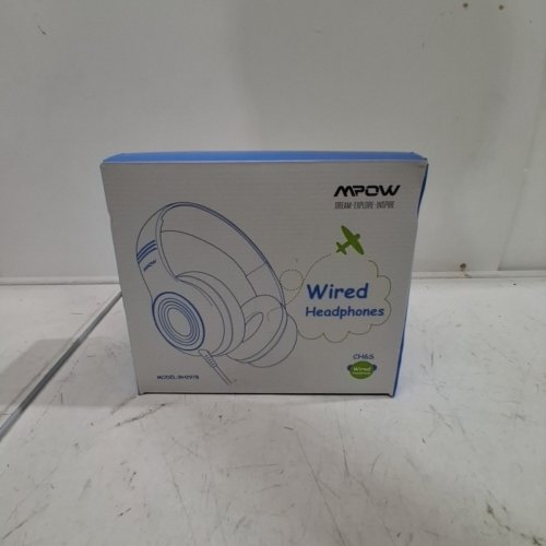 KIDS MPOW CH6S WIRED HEADPHONES - 3.5MM AUX - PINK/WHITE (MODEL: BH297B) image 4