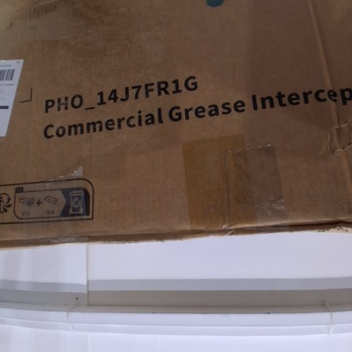 GARVEE COMMERCIAL GREASE TRAP - 25LBS - 13GPM - STAINLESS STEEL (MODEL: PHO_14J7FR1G) image 3