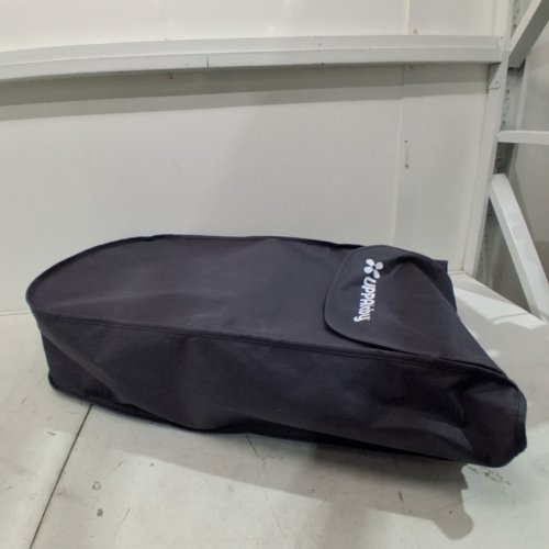UPPABABY BASSINET V3 - COMPATIBLE WITH VISTA, CRUZ, RIDGE STROLLERS - 20LBS MAX - DECLAN OAT MÉLANGE/BLACK (MODEL: 0903-BAS-NA) image 4