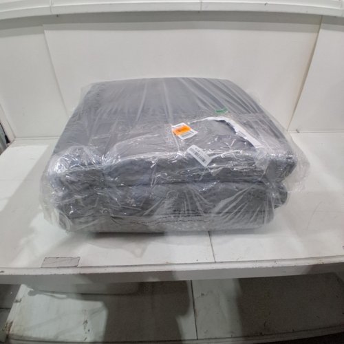 TRI-FOLD MEMORY FOAM MATTRESS WITH WASHABLE COVER & CARRY BAG - SINGLE (24" X 72" X 4") - GREY image 4