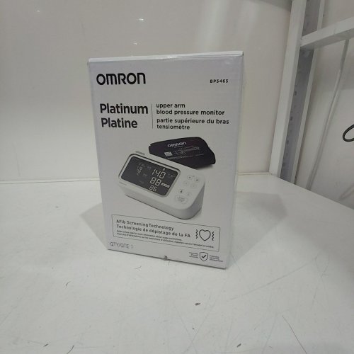 OMRON PLATINUM UPPER ARM BLOOD PRESSURE MONITOR (MODEL: BP5465) image 5