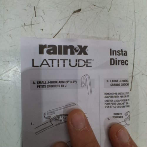 RAINX LATITUDE REPLACEMENT WIPER BLADE -24" image 3