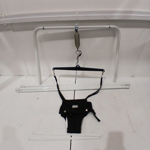 JOLLY JUMPER CLASSIC THE ORIGINAL JOLLY JUMPER WITH STAND - 28LB MAX LOAD - WHITE image 2