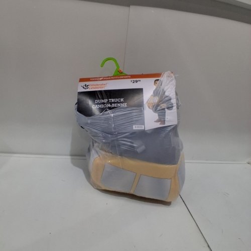 TODDLER DUMP TRUCK COSTUME - 3-4T - GRAY AND YELLOW (ITEM: PT80560) image 4