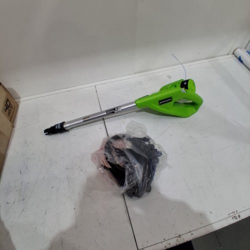GREENWORKS CORDLESS STRING TRIMMER *TOOL ONLY*- 40V - 12" - GREEN/BLACK (MODEL: STF309) image 2