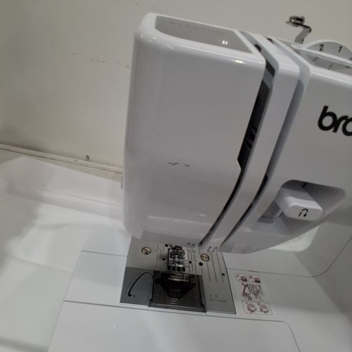 BROTHER STRONG & TOUGH SEWING MACHINE WITH 53 BUILT-N STITCHES AND FINGER GUARD - WHITE (MODEL: ST531HD) image 4