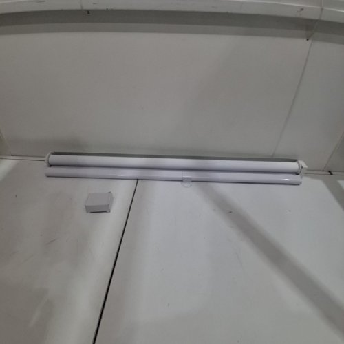 LUCKUP CORDLESS ZEBRA ROLLER SHADE - 40" X 72" - WHITE (MODEL: DZSTBML) image 3