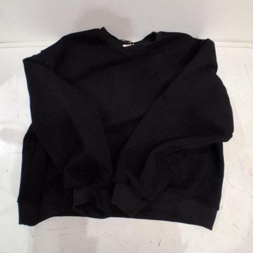 3PC WOMEN'S YUSHE COTTON VEST SWEATSHIRT PANTS SET - SMALL - BLACK image 3