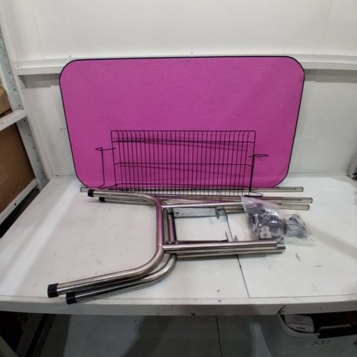GARVEE FOLDING PET GROOMING TABLE - PINK (ITEM: 7AB6Q) image 5