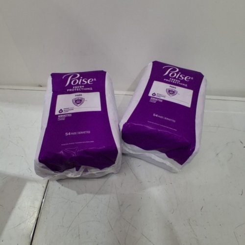 2(54PK) WOMEN'S POISE POSTPARTUM INCONTINENCE PADS - MODERATE ABSORBENCY - LONG (MODEL : 10036000474166) image 2