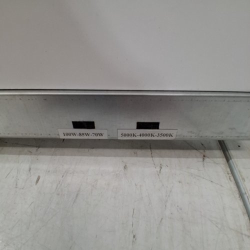 LED PANEL LIGHT FIXTURE - 4FT X 4FT, 70-100W, 3500-5000K - WHITE - (MODEL: OF0544S100CFOD-JBHA0080) image 8