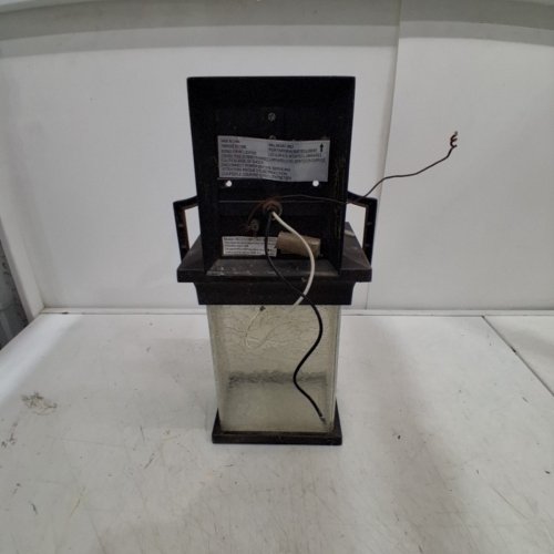 OUTDOOR LED WALL LANTERN - 800LM - RUSTIC BROWN (MODEL: 1806310) image 4