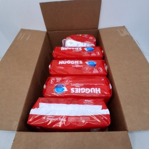 186PK HUGGIES SNUG AND DRY DIAPERS - SIZE 4 image 2