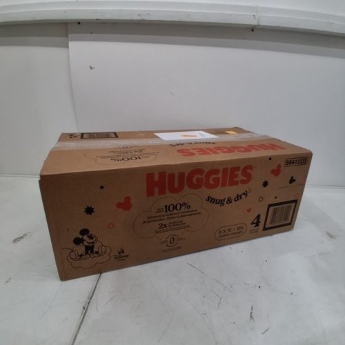 186PK HUGGIES SNUG AND DRY DIAPERS - SIZE 4 image 4
