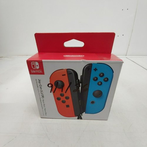 NINTENDO JOY-CON (L/R) - NEON RED/BLUE image 4