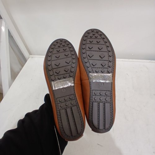 WOMEN'S AEROSOLES BUCKLE SLIP ON LOAFER FLATS - 8 - TAN BROWN (STYLE: 1863915) image 4