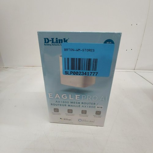 D-LINK EAGLE PRO AI AX1800 WIFI 6 MESH ROUTER - WHITE (MODEL: M18) image 2