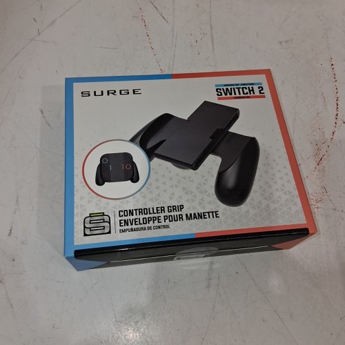 SURGE CONTROLLER GRIP FOR NINTENDO SWITCH 2 CONTROLLERS - BLACK image 2