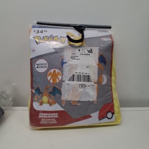 2PC UNISEX KIDS POKÉMON CHARIZARD COSTUME - L (10-12) image 2