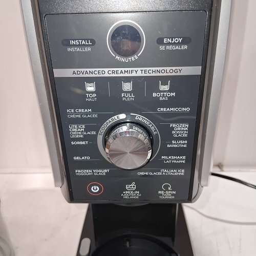 NINJA CREAMI DELUXE 11-IN-1 DIGITAL FROZEN TREAT MAKER - MAKES 24OZ PINTS - SILVER (MODEL: NC501C) image 2