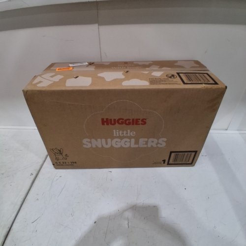 198PK HUGGIES LITTLE SNUGGLERS BABY DIAPERS, SIZE 1 (UP TO 14 LB.) image 2
