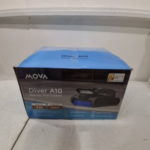 MOVA DIVER A10 CORDLESS ROBOTIC POOL VACUUM CLEANER - 6,000GPH SUCTION - BLACK (MODEL:A10) image 7