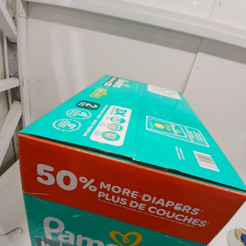 184PK PAMPERS BABY DRY ULTRA FRAGRANCE FREE 3X PROTECTION - SIZE 2 - SESAME STREET image 3