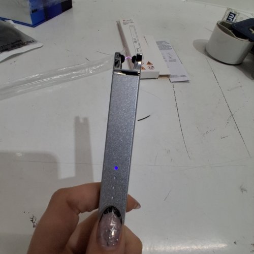 SUPRUS USB ARC RECHARGEABLE CANDLE LIGHTER - SILVER image 2