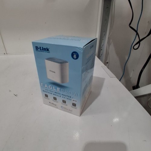 D-LINK EAGLE PRO AI AX1800 WIFI 6 MESH ROUTER - WHITE (MODEL: M18) image 4