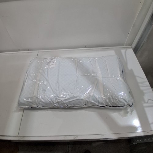 GEL MEMORY FOAM BED PILLOW - KING - 35" X 16" - WHITE image 2