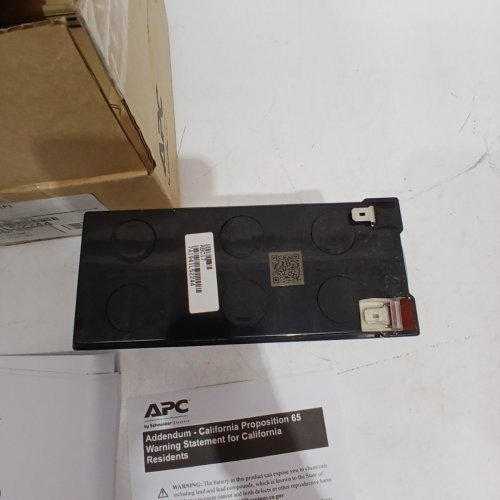 APC RBC17 REPLACEMENT BATTERY FOR UNINTERRUPTIBLE POWER SUPPLY - 8.5" X 7" X 4" - 12V - BLACK image 4