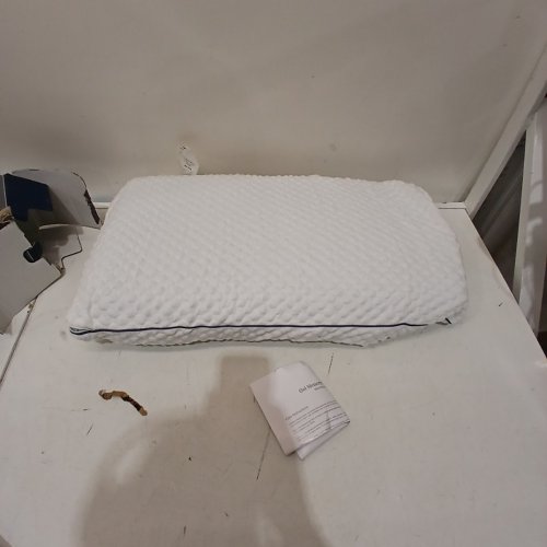 GEL MEMORY FOAM PILLOW - QUEEN - WHITE image 2