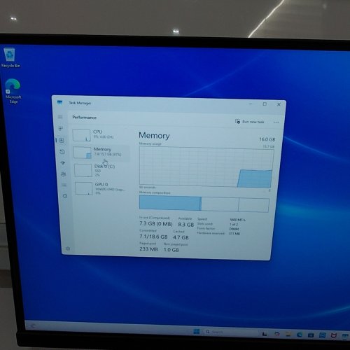 DELL INSPIRON 3030 DESKTOP COMPUTER - INTEL CORE I7-14700 PROCESSOR, 16GB DDR5 RAM, 1TB SSD, WINDOWS 11 PRO - MIST BLUE (MODEL: D32M) image 6