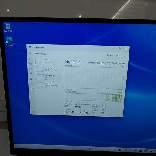 DELL INSPIRON 3030 DESKTOP COMPUTER - INTEL CORE I7-14700 PROCESSOR, 16GB DDR5 RAM, 1TB SSD, WINDOWS 11 PRO - MIST BLUE (MODEL: D32M) image 7