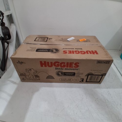 168PK HUGGIES LITTLE MOVERS BABY DIAPERS - SIZE 3 (16-28LBS) - DISNEY THE LION KING LIMITED EDITION (MODEL: 5631401) image 2