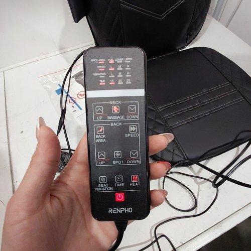 RENPHO SHIATSU HEATED NECK & BACK MASSAGE SEAT (RF-BM066) image 2
