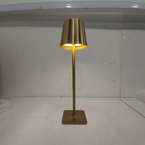 RECHARGEABLE LED TABLE LAMP - GOLD image 3
