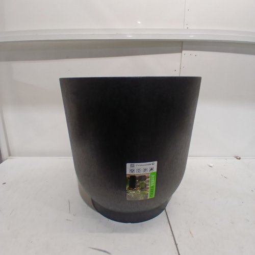 TIERRA VERDE FLORENCIA LARGE ROUND PLANTER - 79L - 21" X 20" - BLACK (MODEL: MT5100591CM) image 2