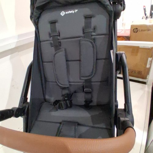 SAFETY 1ST SPARK PLUS COMPACT AUTO-FOLD STROLLER - 50LB CAP - MINERAL GRAPHITE image 4