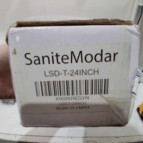 SANITEMODAR LINEAR SHOWER DRAIN HAIR STRAINER INSERT GRATE - 24" (MODEL: LSD-T-24) image 2