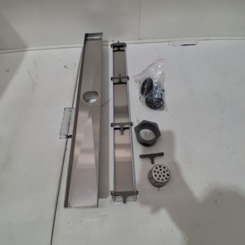 SANITEMODAR LINEAR SHOWER DRAIN HAIR STRAINER INSERT GRATE - 24" (MODEL: LSD-T-24) image 3