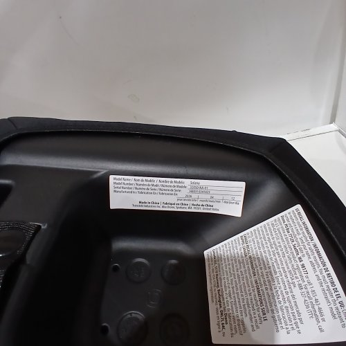 DIONO SOLANA NO LATCH SINGLE BACKLESS BOOSTER CAR SEAT WITH CUP HOLDERS- 40LBS-120LBS - BLACK (MODEL: 32050-NA-01) image 2
