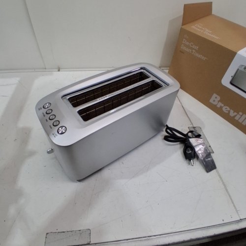 BREVILLE LIFT & LOOK 4-SLICE LONG SLOT SMART TOASTER - STAINLESS STEEL (MODEL: BTA830XL) image 3