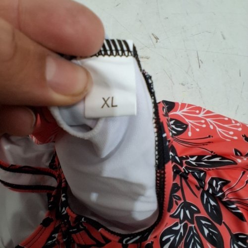 WOMENS SWIM TOP TANKINI - EXTRA LARGE - RED FLORAL image 3