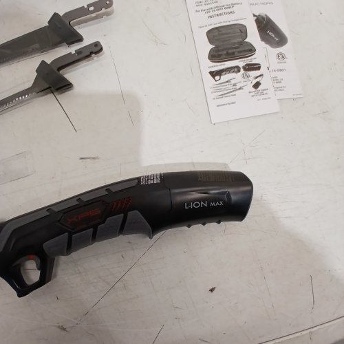 4PC XPS 2.0 LITHIUM-ION BATTERY POWERED FILLET KNIFE - GREY/RED (ITEM: 20-14-0800) image 3