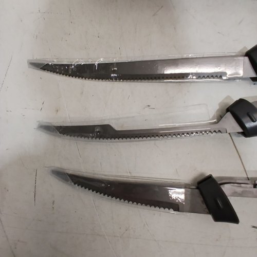 4PC XPS 2.0 LITHIUM-ION BATTERY POWERED FILLET KNIFE - GREY/RED (ITEM: 20-14-0800) image 7