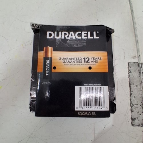 35PK DURACELL AA POWERBOOST BATTERIES (MODEL: 1025574 / MN15TB40) image 5