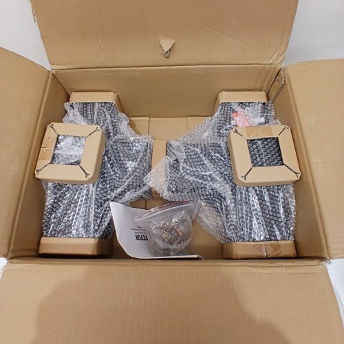 2PK PERGOLA 4-WAY BRACKET KIT - 4" X 4" - BLACK (MODEL: SSE2) image 2