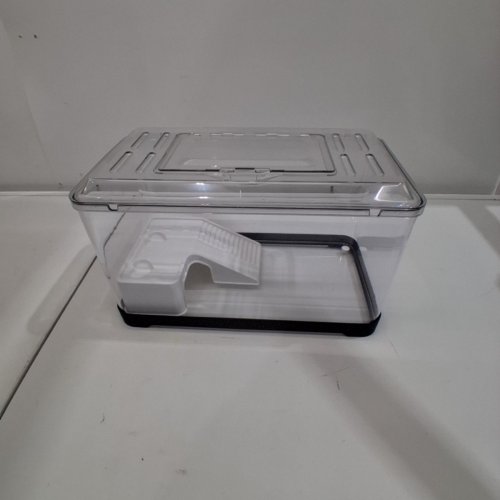 CLEAR PLASTIC PET HABITAT - 15" X 9" X 9" - CLEAR image 2